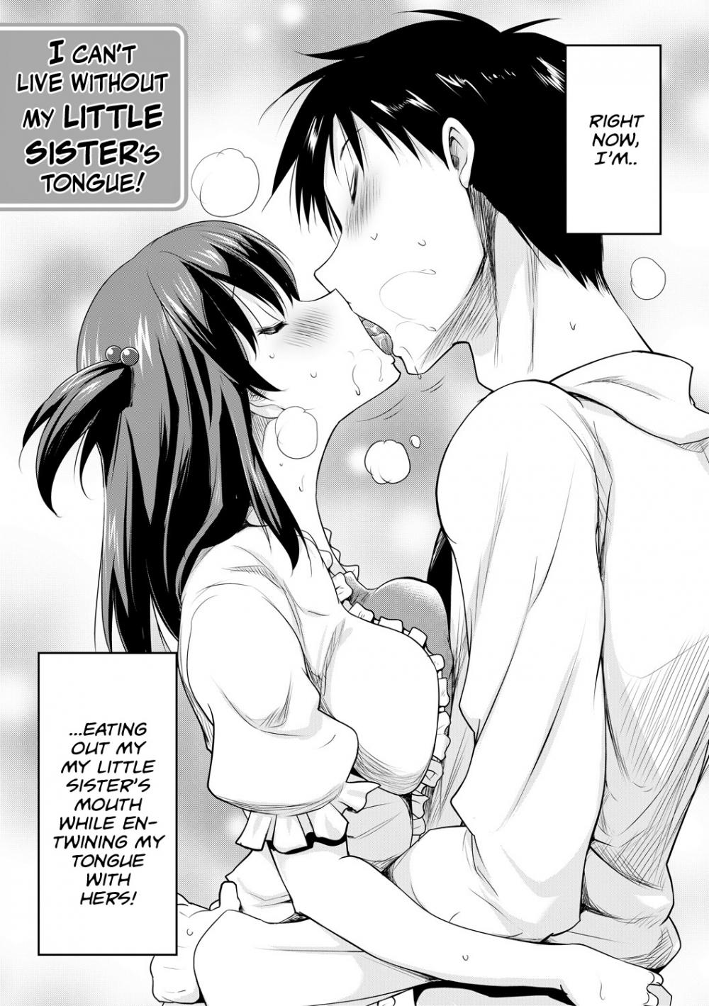 Hentai Manga Comic-I Can't Live Without My Little Sister's Tongue-Chapter 1-3